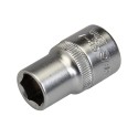 Silverline - Metryczna nasadka sześciokątna 1/2", 12 mm