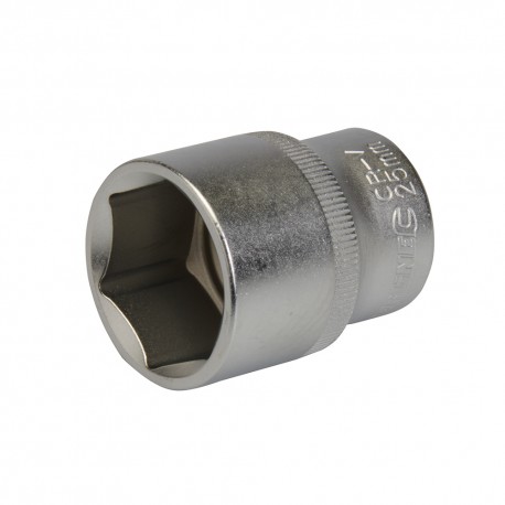 Socket 1/2" Drive Metric, 25mm