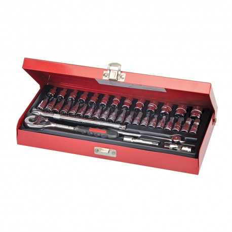 Socket Wrench Set 1/4 in. Drive Metric 38pce, 38pce