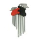 Torx Key Expert Set 9pce, T10-T50