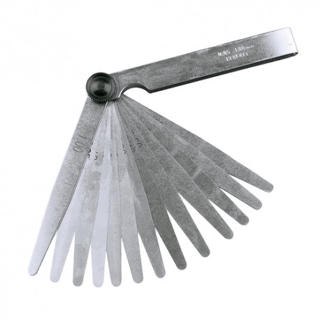 Feeler Gauge, 13 Leaves (0.05 – 1.0mm)