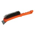 Steel Wire Brush, 5 Row / Scraper