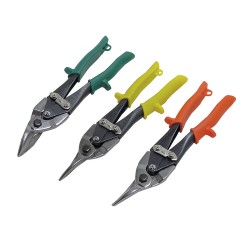 Aviation Tin Snips Set 3pce, 250mm