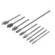 Flat Bit Set 8pce, 6 - 32mm