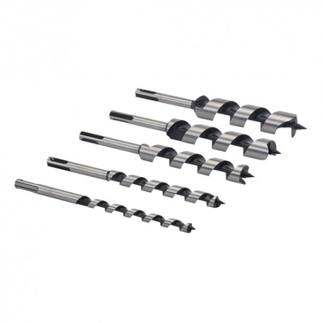 SDS Plus Auger Bit Set 5pce, 10 - 25mm