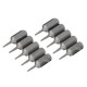 Torx Cr-V Screwdriver Bits 10pk, T4