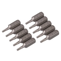 Torx Cr-V Screwdriver Bits 10pk, T9