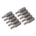 Torx Cr-V Screwdriver Bits 10pk, T20