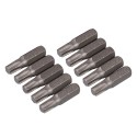 Torx Cr-V Screwdriver Bits 10pk, T30