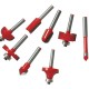 1/4" TCT Router Bit Set 24pce, 1/4"