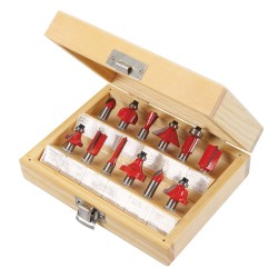 8mm TCT Router Bit Set 12pce, 8mm