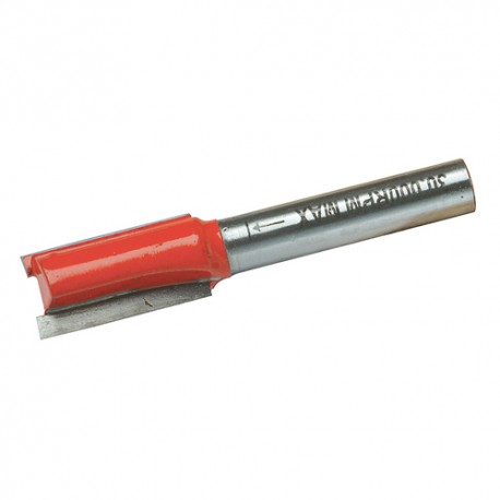 Silverline - 1/4" Metryczny frez trzpieniowy prosty, 3 x 12 mm