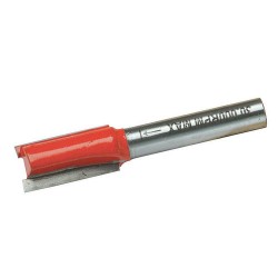 Silverline - 1/4" Metryczny frez trzpieniowy prosty, 10 x 20 mm