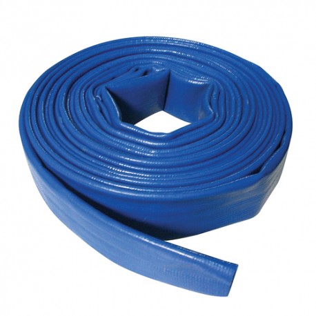 Flat Discharge Hose, 10m x 25mm