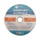 Metal Cutting Discs Flat 10pk, 125 x 3 x 22.23mm