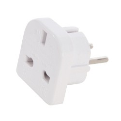 UK to EU Travel Adaptor, 220 - 240V 