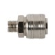 Euro Air Line Male Thread Quick Coupler, 1/4" BSP