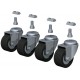 Casters (4 pieces)