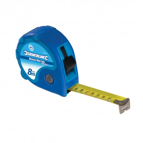 Svinovací metr Measure Mate, 8 m x 25 mm