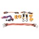 Tie Down & Bungee Strap Set 16pce, 16pce