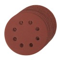 --- Hook & Loop Discs Punched 115mm 10pce, Assorted Grit