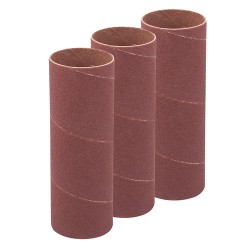 140mm Bobbin Sleeves 3pk, 38mm 120 Grit