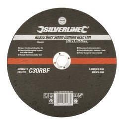 --- Heavy Duty Stone Cutting Disc Flat, 230 x 3 x 22.23mm