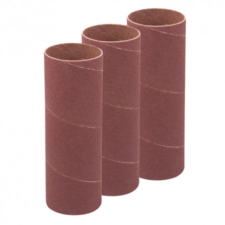 140mm Bobbin Sleeves 3pk, 38mm 80 Grit