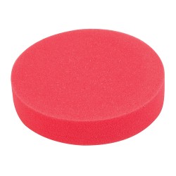 --- Hook & Loop Foam Polishing Head, 180mm Ultra-Soft Red