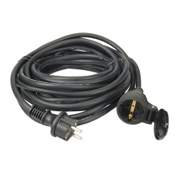 --- European Type F Schuko Extension Lead, 10m