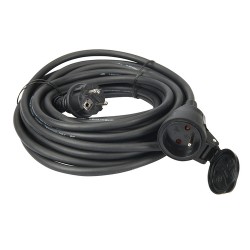 French Type E Extension Lead, 10m