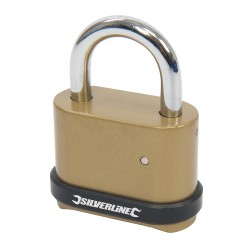 --- Zinc Alloy Combination Padlock 4-Digit, 50mm