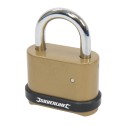 Zinc Alloy Combination Padlock 4-Digit, 50mm