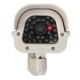 --- Solar-Powered Dummy CCTV Camera with LED, Solar-Powered