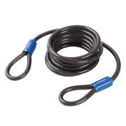 --- Looped Steel Security Cable, 2.5m x 8mm