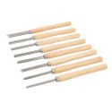 --- Wood Turning Chisel Set 8pce, 8pce