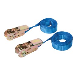 Endless Ratchet Tie-Down Strap 2pk, Rated 250kg Capacity 500kg