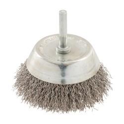 Rotary Stainless Steel Wire Cup Brush, 75mm