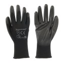 --- Black Palm Gloves, Large