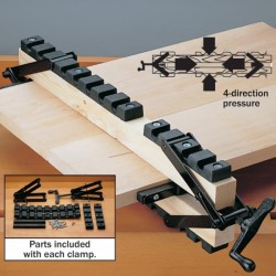 --- WoodRiver - 4-Way Pressure Clamping System