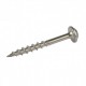 S/Steel Pocket-Hole Screws Washer Head Coarse, No.8 x 1-1/4" 100pk