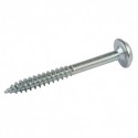 Zinc Pocket-Hole Screws Pan Head Fine, No.6 x 1" 500pk