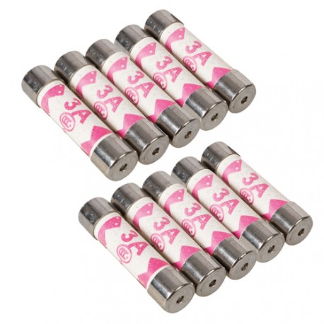 Fuses 10pk, 3A