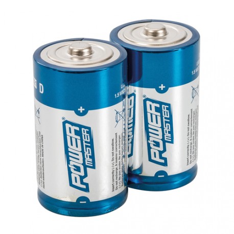 --- D-Type Super Alkaline Battery LR20 2pk, 2pk