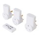 Wireless Remote Control Power Socket 3pk, UK