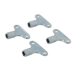 Radiator Bleed & Vent Key 4pk, 4pk