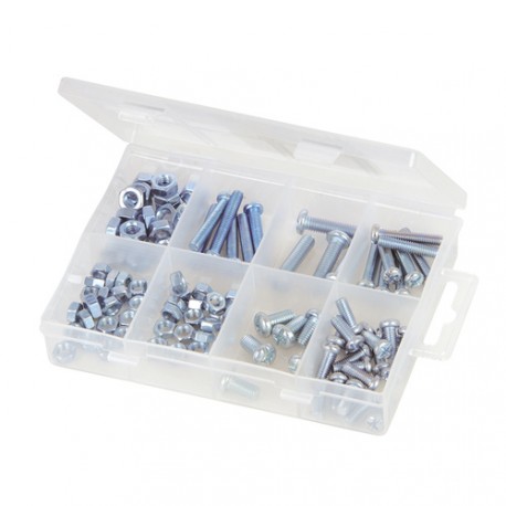 --- Machine Screws & Nuts Pack, 105pce