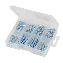 Cap Screws & Nuts Pack, 75pce