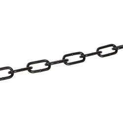 --- Japanned Chain Black, 4mm x 2.5m