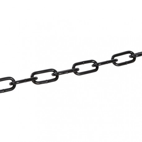 --- Japanned Chain Black, 4mm x 2.5m